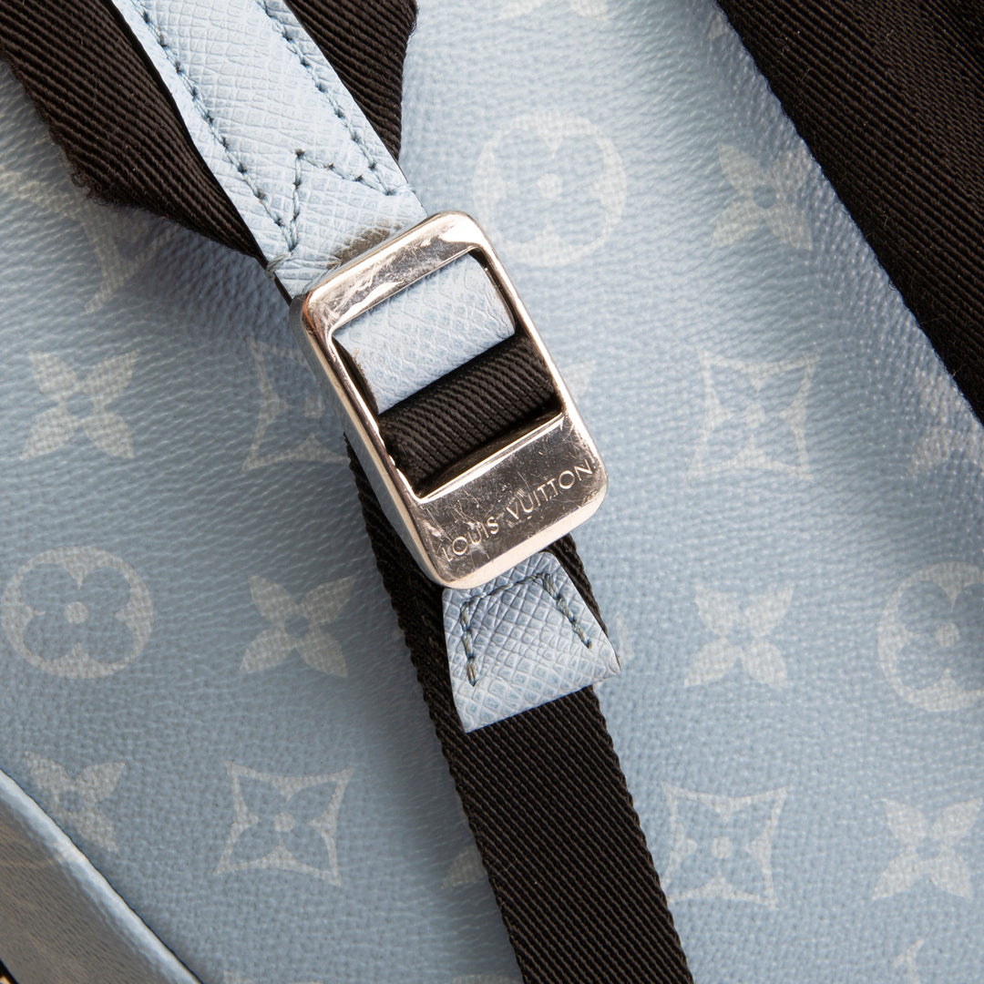 LOUIS VUITTON Discovery Backpack - Blue Taigarama OUTLET FINAL SALE
