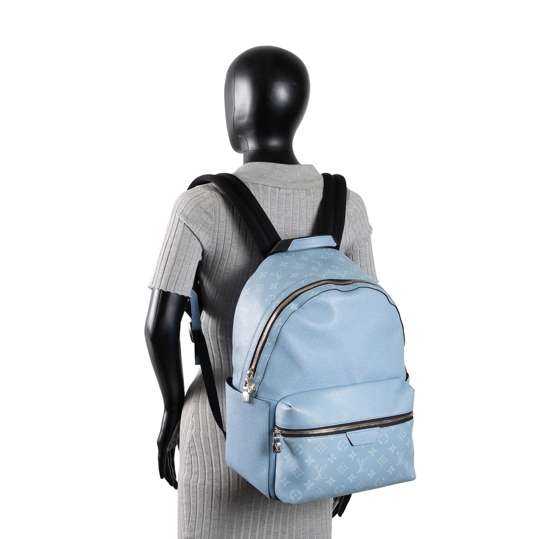 LOUIS VUITTON Discovery Backpack - Blue Taigarama OUTLET FINAL SALE