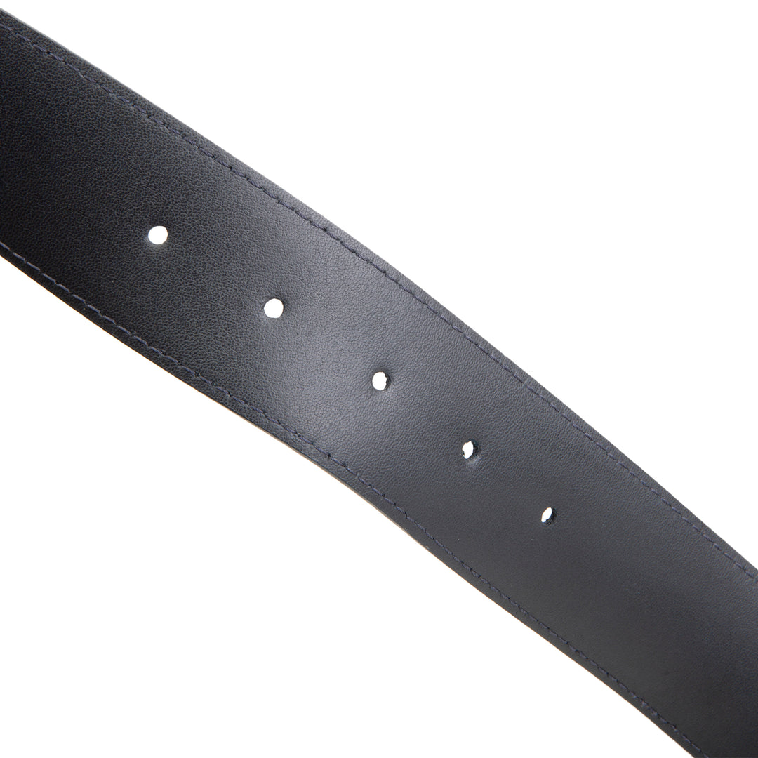 LOUIS VUITTON Damier Cobalt Initiales Belt