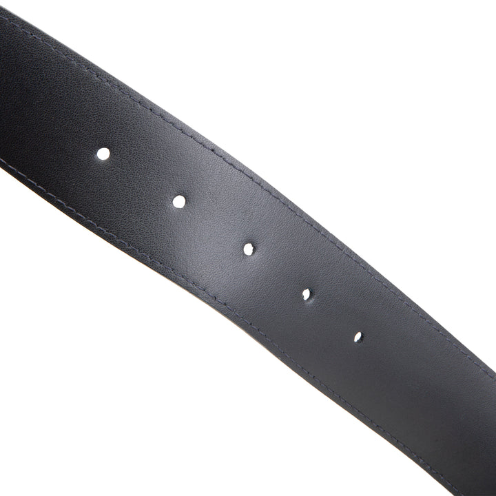 LOUIS VUITTON Damier Cobalt Initiales Belt