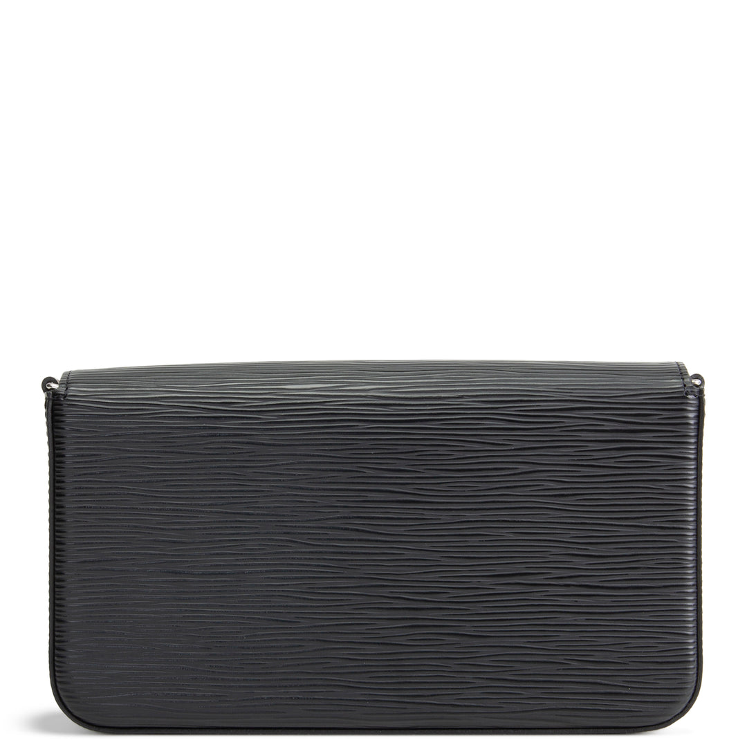 LOUIS VUITTON Epi Felicie Pochette - Black