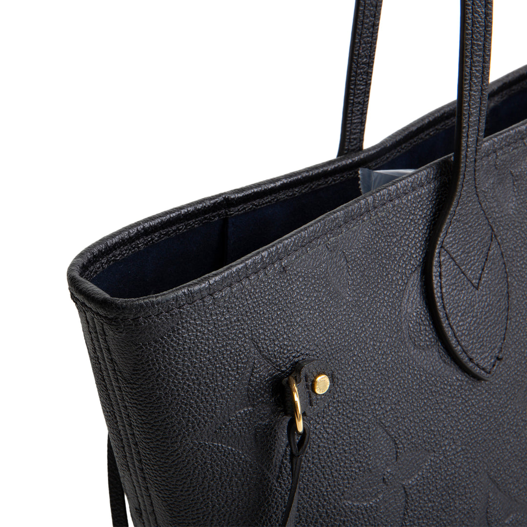 LOUIS VUITTON Giant Monogram Empreinte Neverfull MM - Black OUTLET FINAL SALE