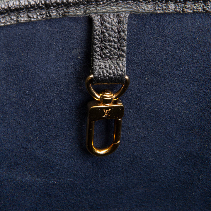 LOUIS VUITTON Giant Monogram Empreinte Neverfull MM - Black OUTLET FINAL SALE