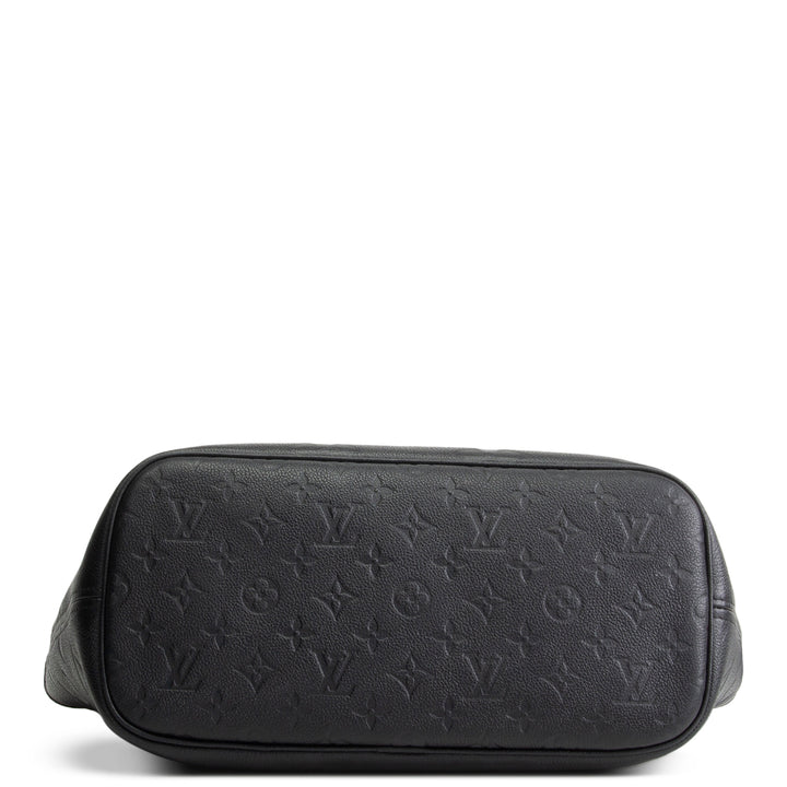 LOUIS VUITTON Giant Monogram Empreinte Neverfull MM - Black OUTLET FINAL SALE