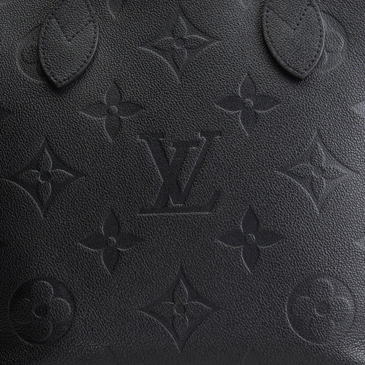 LOUIS VUITTON Giant Monogram Empreinte Neverfull MM - Black OUTLET FINAL SALE