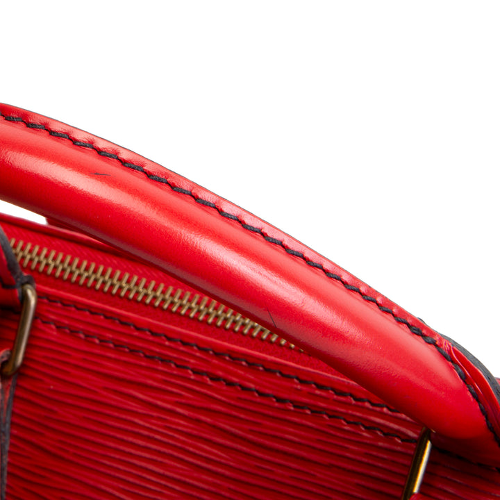 LOUIS VUITTON Vintage Speedy 30 Epi - Red
