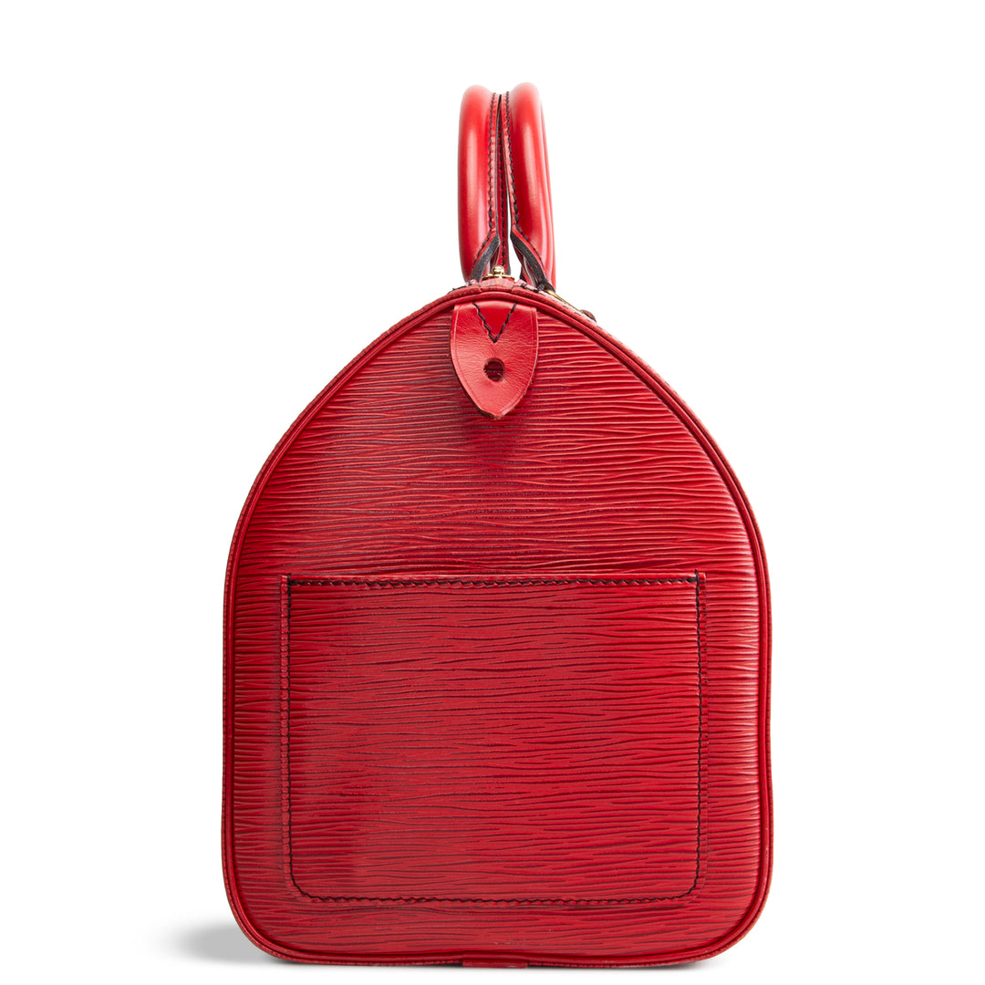 LOUIS VUITTON Vintage Speedy 30 Epi - Red