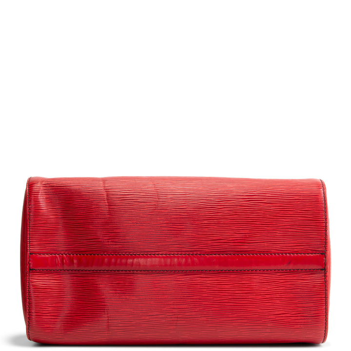 LOUIS VUITTON Vintage Speedy 30 Epi - Red