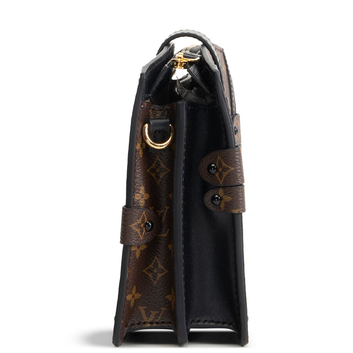 LOUIS VUITTON Reverse Monogram Trunk Clutch
