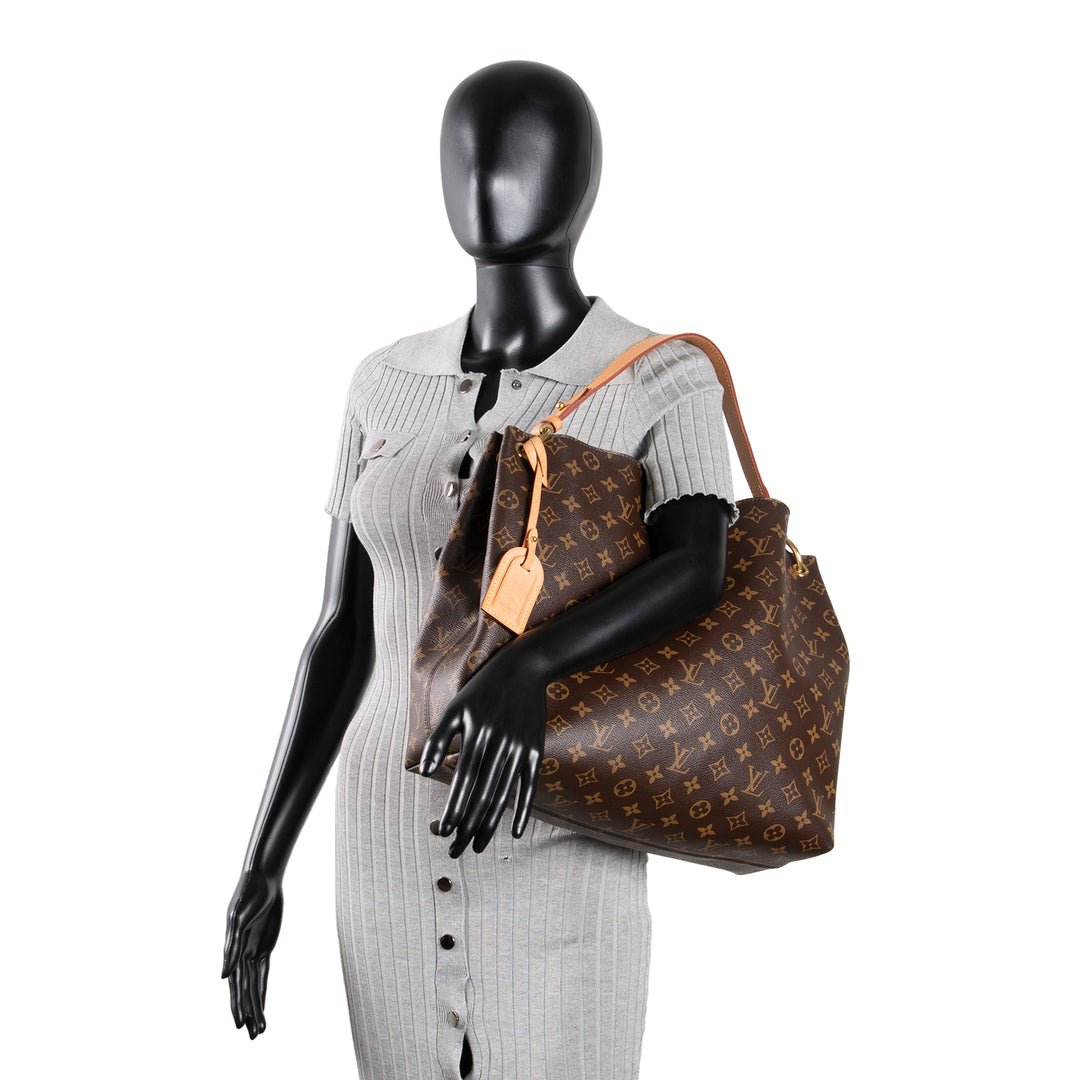 LOUIS VUITTON Monogram Graceful MM