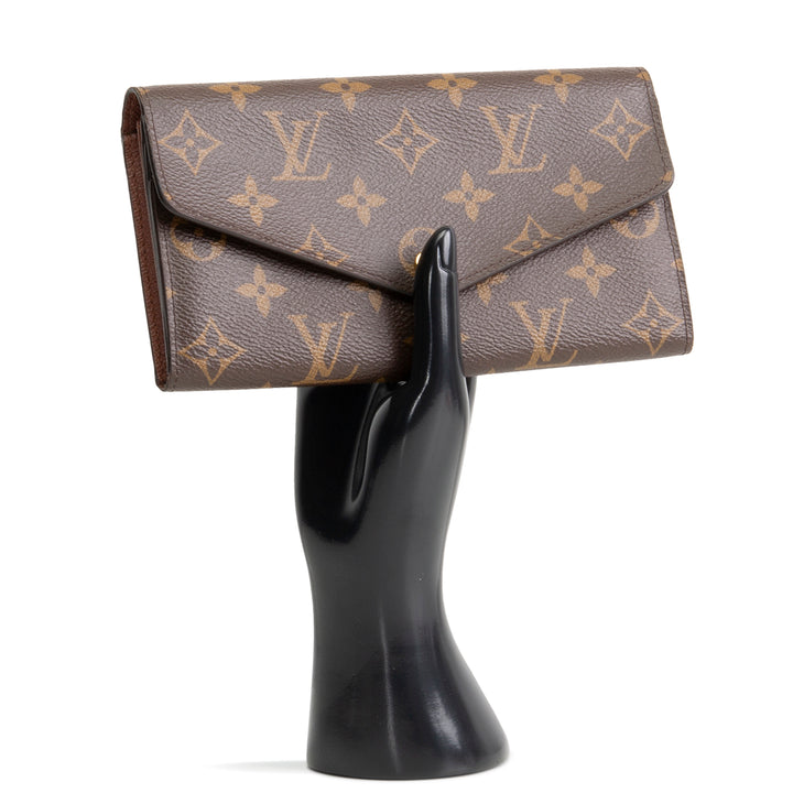 LOUIS VUITTON Monogram Sarah Wallet