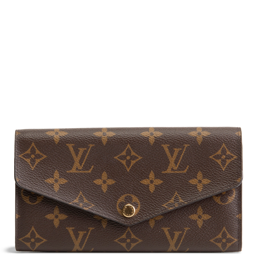 LOUIS VUITTON Monogram Sarah Wallet