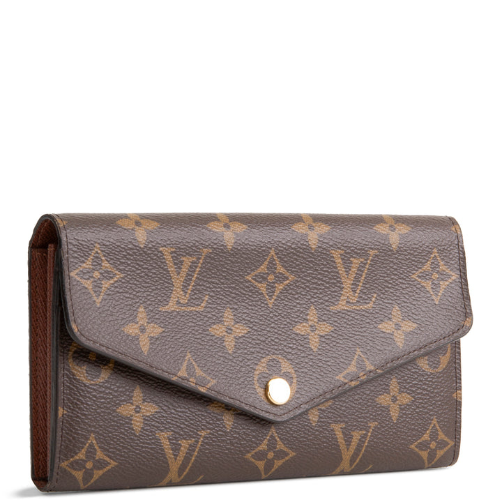 LOUIS VUITTON Monogram Sarah Wallet