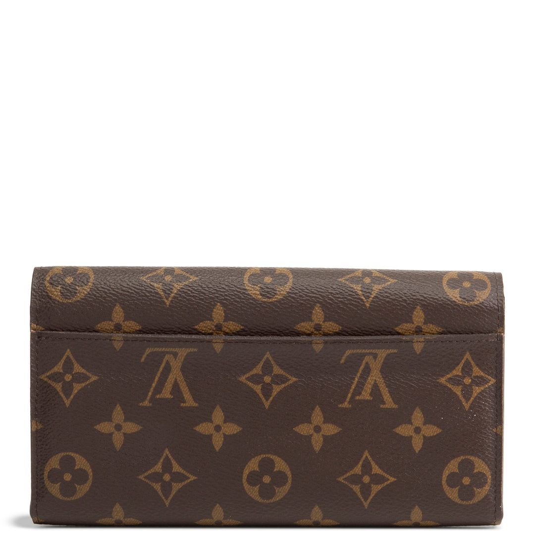 LOUIS VUITTON Monogram Sarah Wallet
