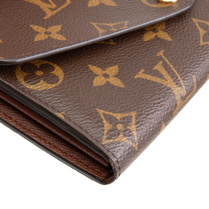 LOUIS VUITTON Monogram Sarah Wallet