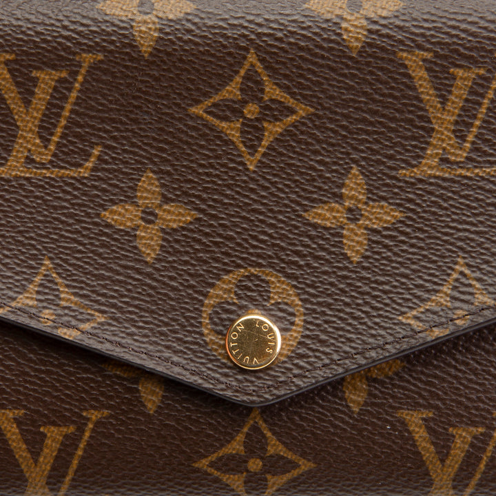 LOUIS VUITTON Monogram Sarah Wallet