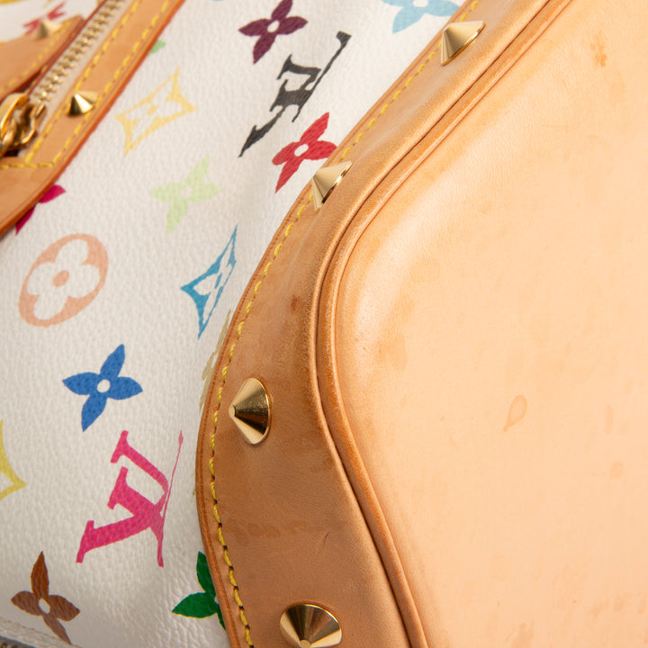 LOUIS VUITTON Vintage Multicolore Alma - White