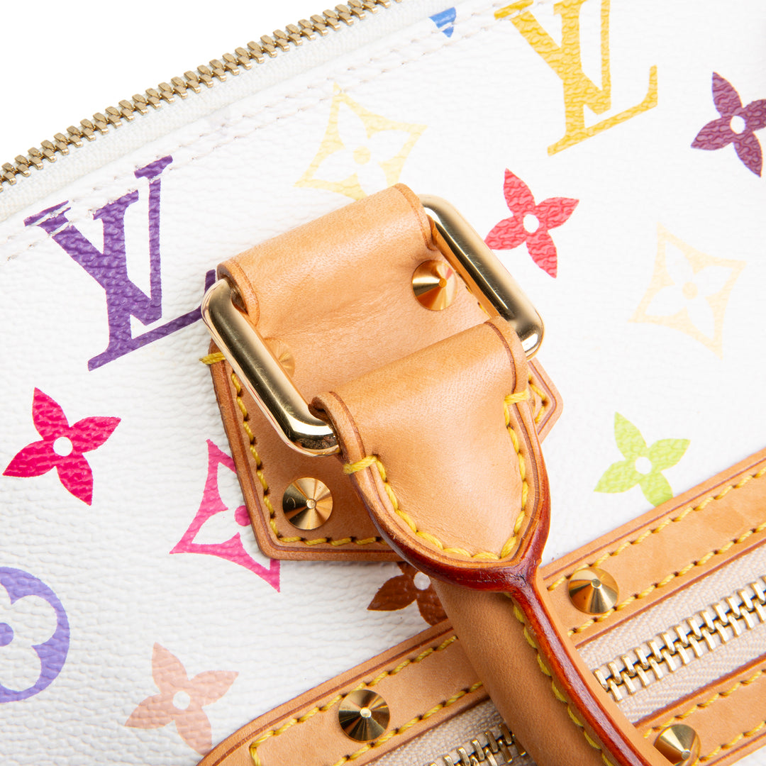 LOUIS VUITTON Vintage Multicolore Alma - White