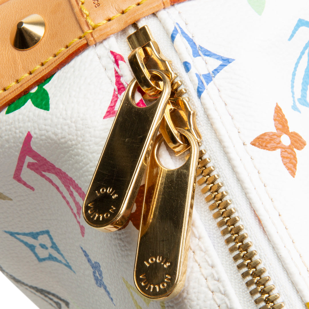 LOUIS VUITTON Vintage Multicolore Alma - White