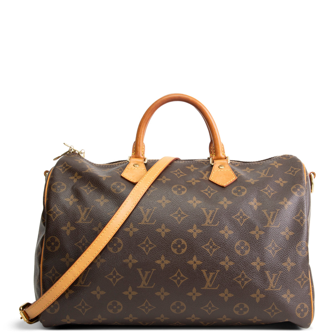 LOUIS VUITTON Monogram Speedy Bandouliere 35