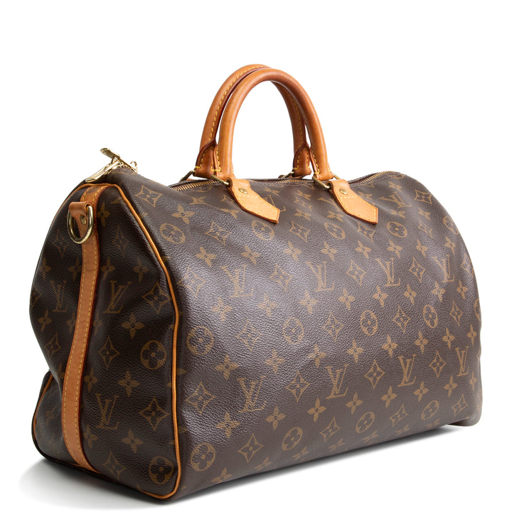 LOUIS VUITTON Monogram Speedy Bandouliere 35