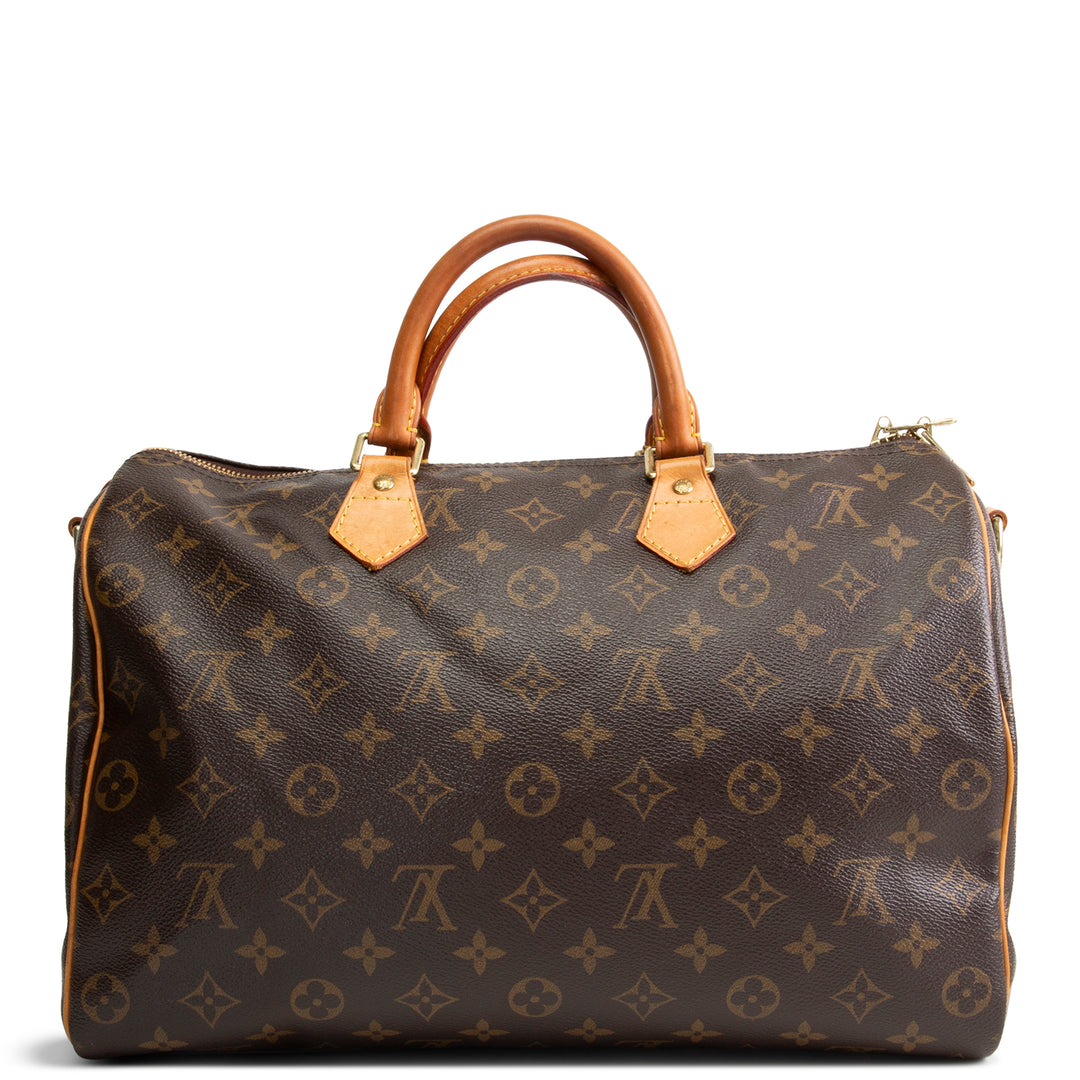 LOUIS VUITTON Monogram Speedy Bandouliere 35