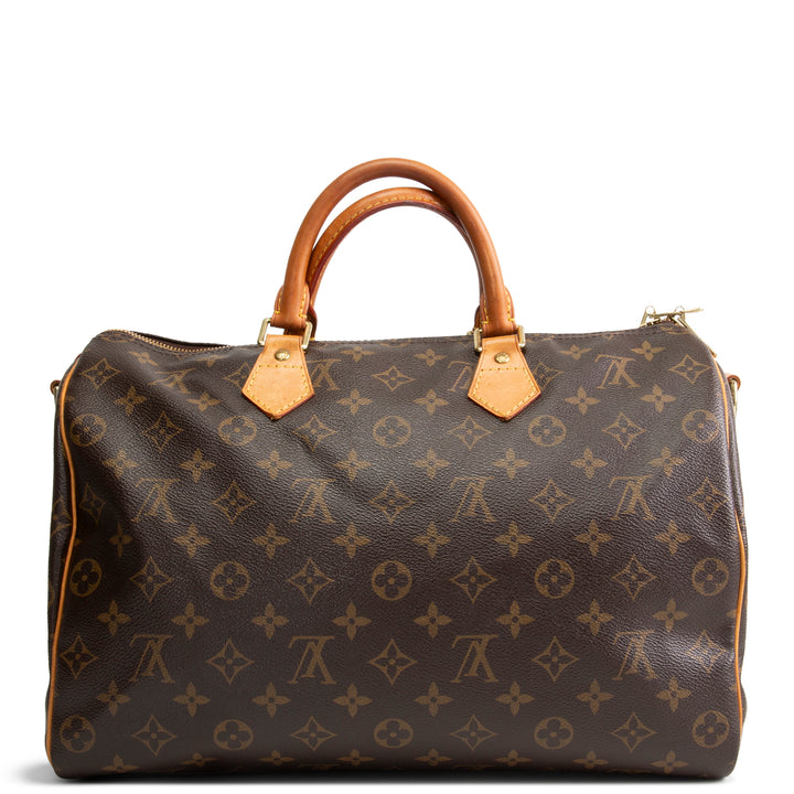 LOUIS VUITTON Monogram Speedy Bandouliere 35