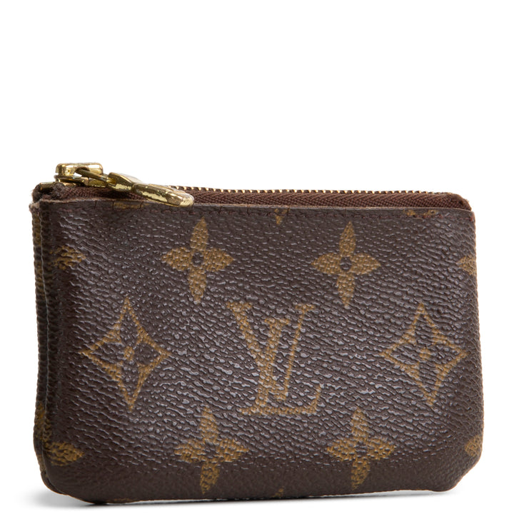 LOUIS VUITTON Vintage Monogram Key Pouch OUTLET FINAL SALE