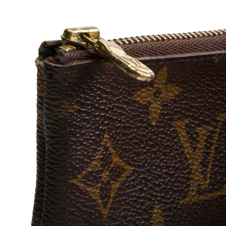 LOUIS VUITTON Vintage Monogram Key Pouch OUTLET FINAL SALE