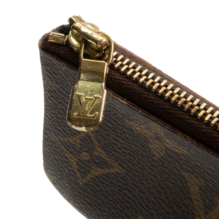 LOUIS VUITTON Vintage Monogram Key Pouch OUTLET FINAL SALE