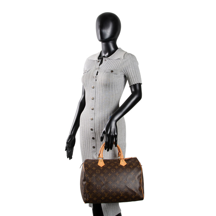 LOUIS VUITTON Monogram Speedy 30