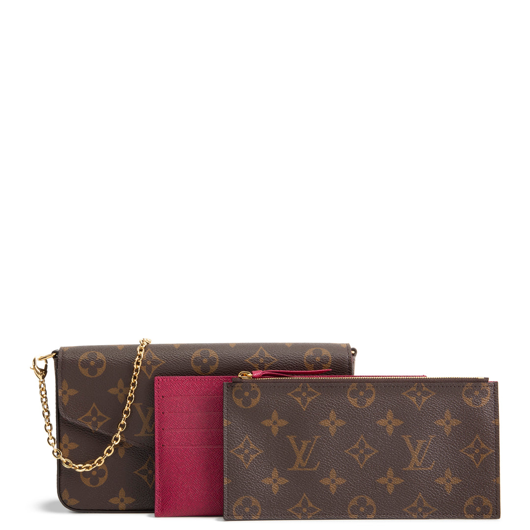 LOUIS VUITTON Monogram Felicie Pochette