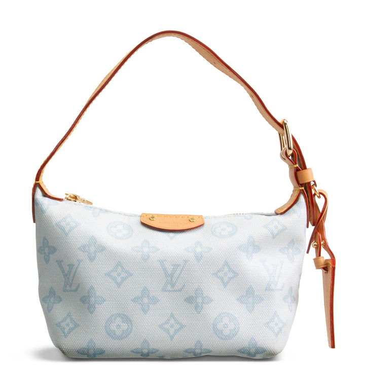 LOUIS VUITTON Monogram Pochette Hills - Blue OUTLET FINAL SALE