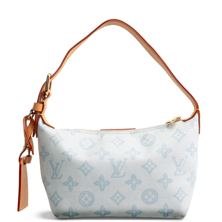 LOUIS VUITTON Monogram Pochette Hills - Blue OUTLET FINAL SALE