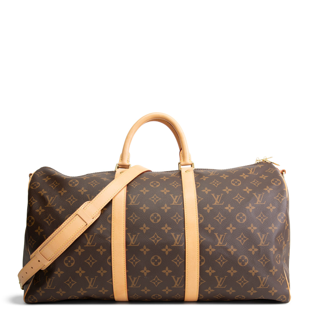 LOUIS VUITTON Monogram Keepall 50 Bandouliere