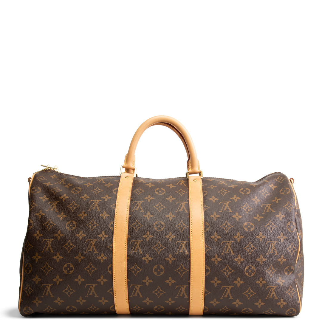 LOUIS VUITTON Monogram Keepall 50 Bandouliere