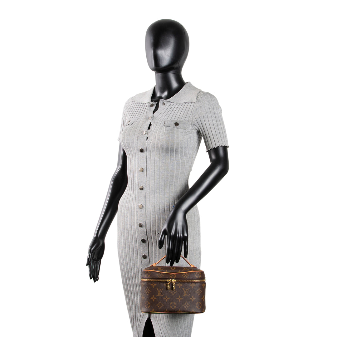 LOUIS VUITTON Monogram Nice Vanity Mini