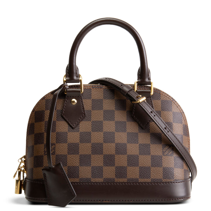 LOUIS VUITTON Alma BB Damier Ebene