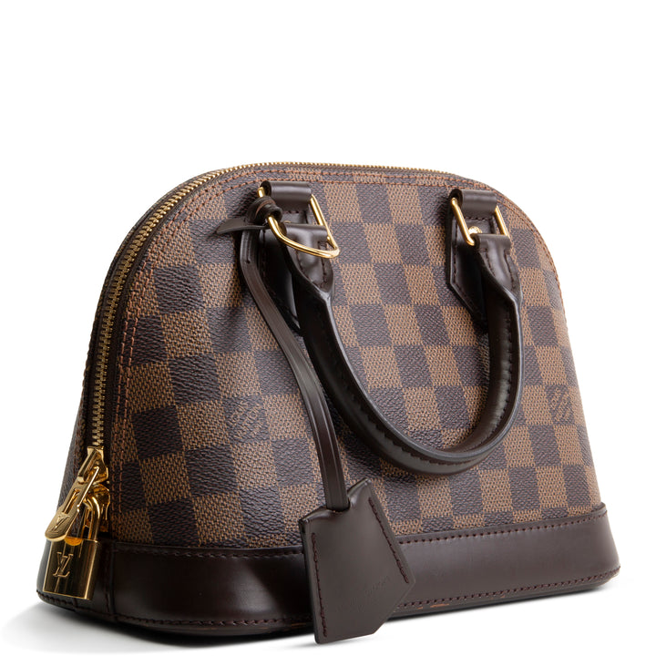 LOUIS VUITTON Alma BB Damier Ebene