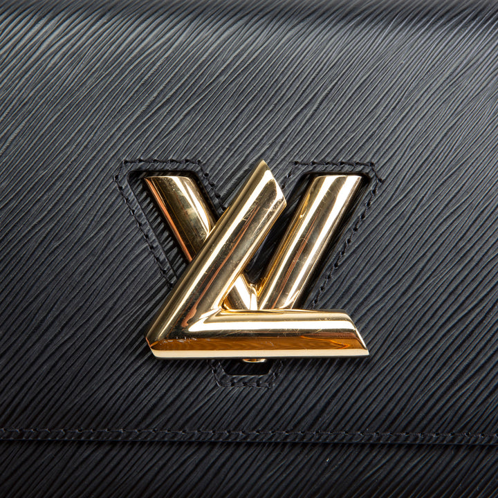 LOUIS VUITTON Epi Twist MM - Black