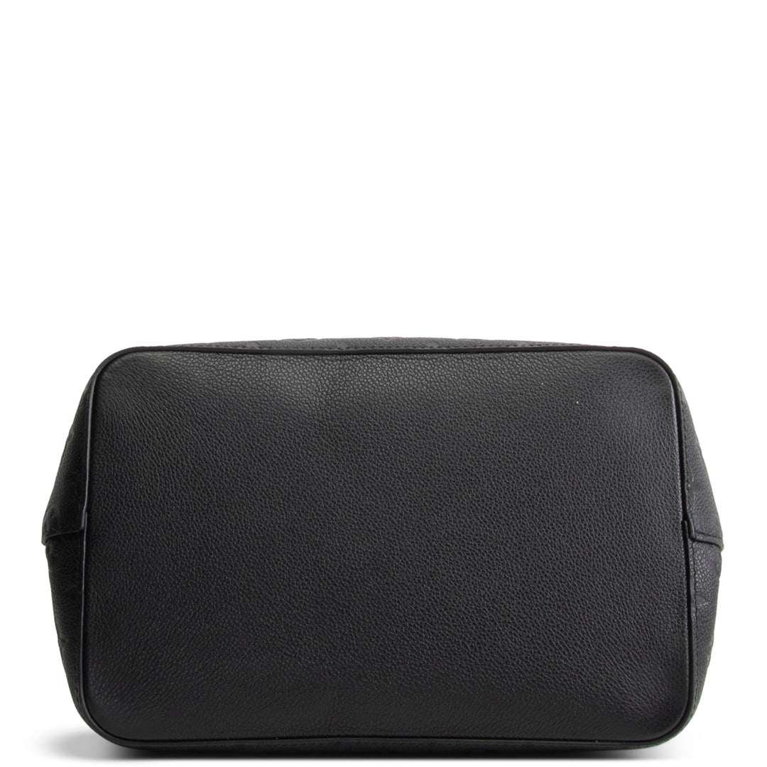 LOUIS VUITTON Monogram Empreinte Neonoe MM - Black
