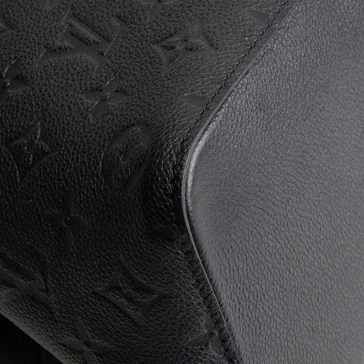 LOUIS VUITTON Monogram Empreinte Neonoe MM - Black