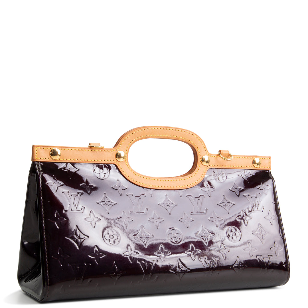 LOUIS VUITTON Monogram Vernis Roxbury Drive - Amarante