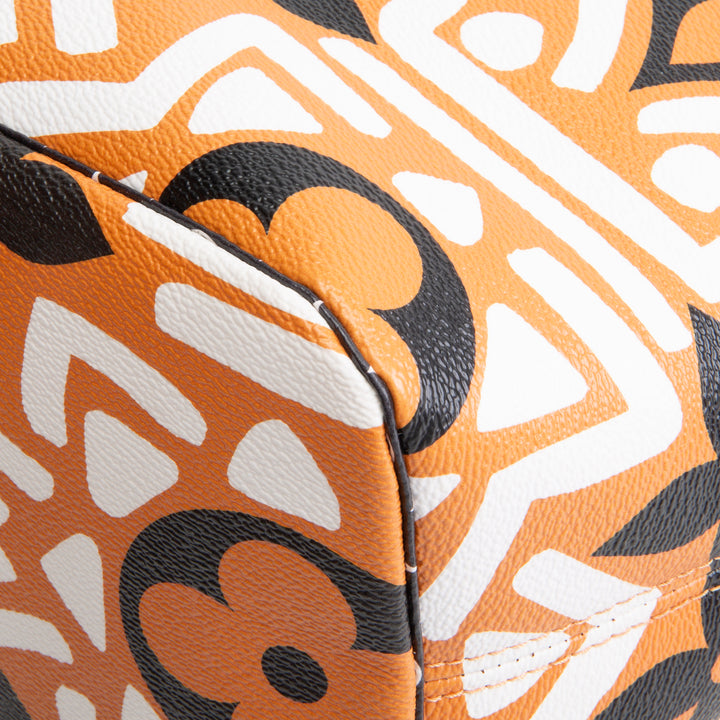 LOUIS VUITTON Monogram Giant Crafty Neverfull MM - Orange