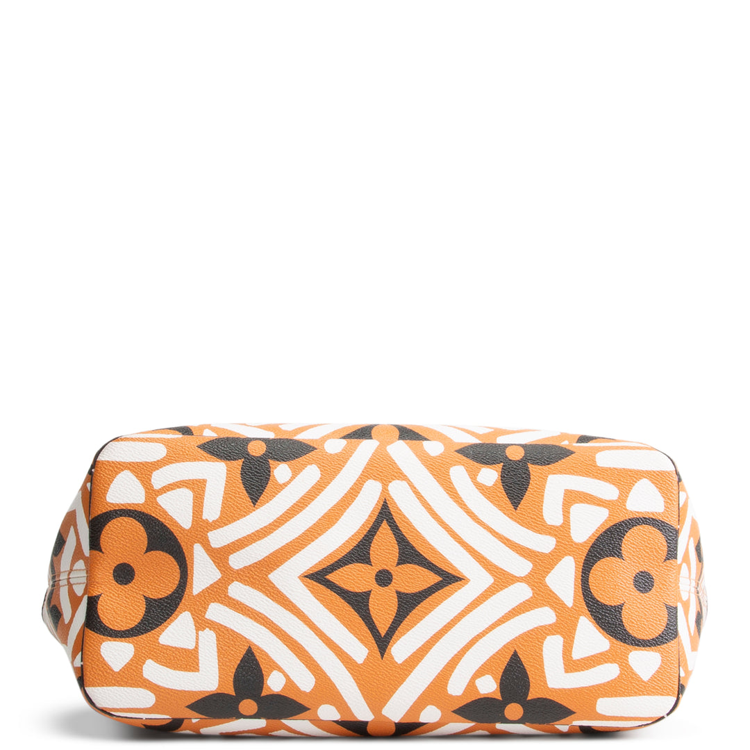 LOUIS VUITTON Monogram Giant Crafty Neverfull MM - Orange
