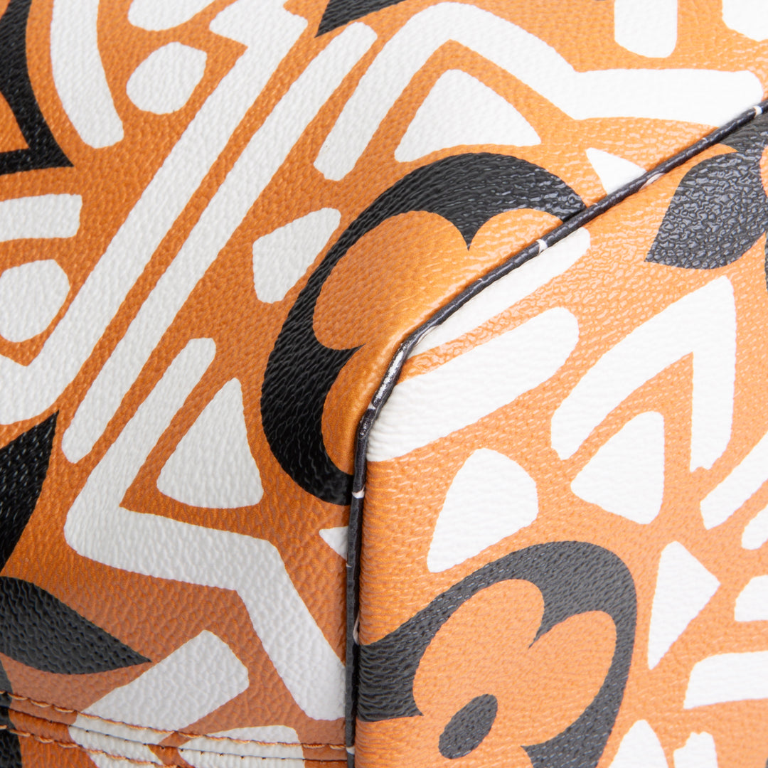 LOUIS VUITTON Monogram Giant Crafty Neverfull MM - Orange