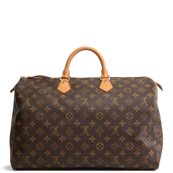 LOUIS VUITTON Vintage Monogram Speedy 40