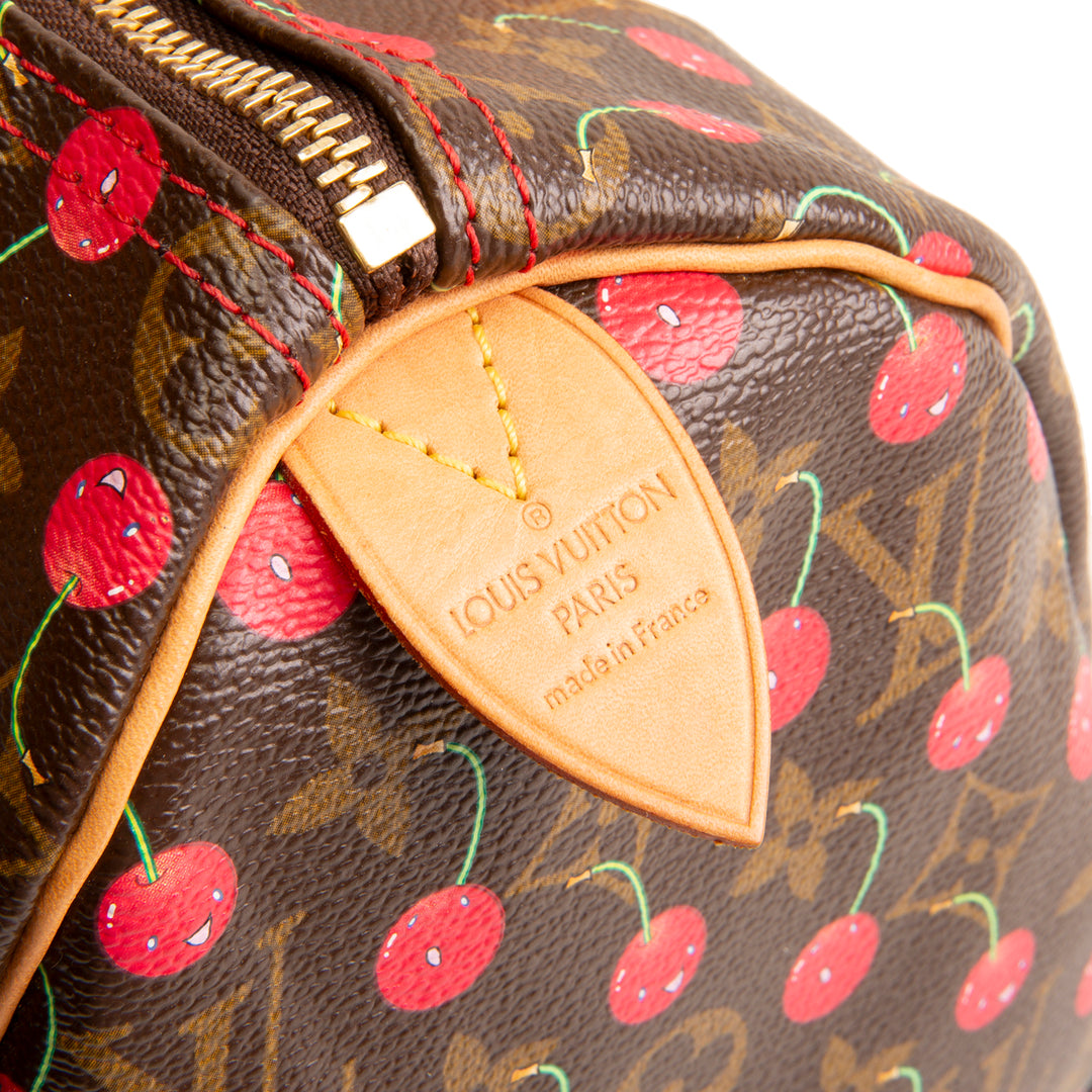 LOUIS VUITTON Vintage Cerises Speedy 25 - Monogram