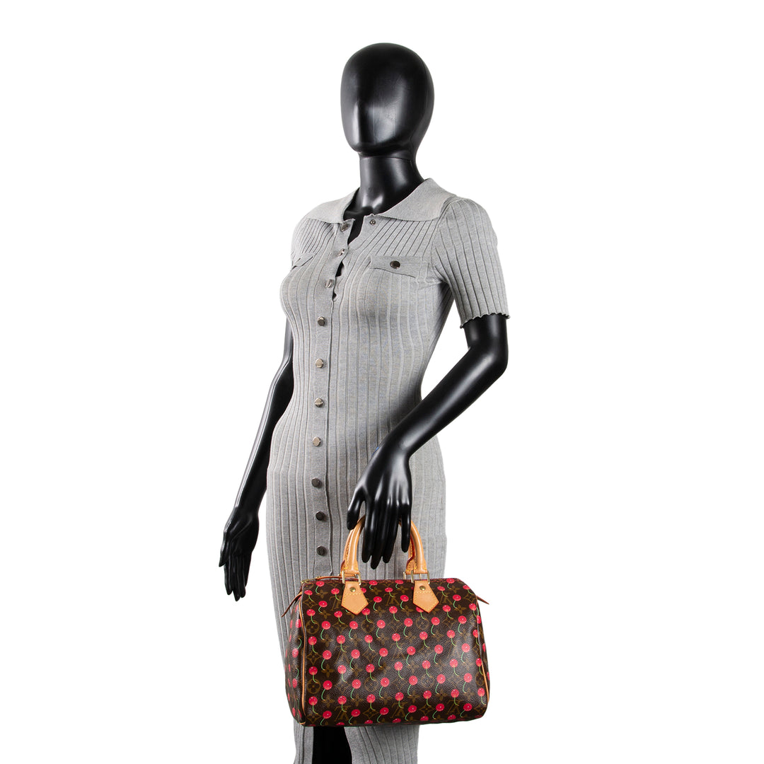 LOUIS VUITTON Vintage Cerises Speedy 25 - Monogram
