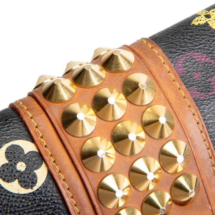 LOUIS VUITTON Pochette Courtney Multicolore Clutch OUTLET FINAL SALE
